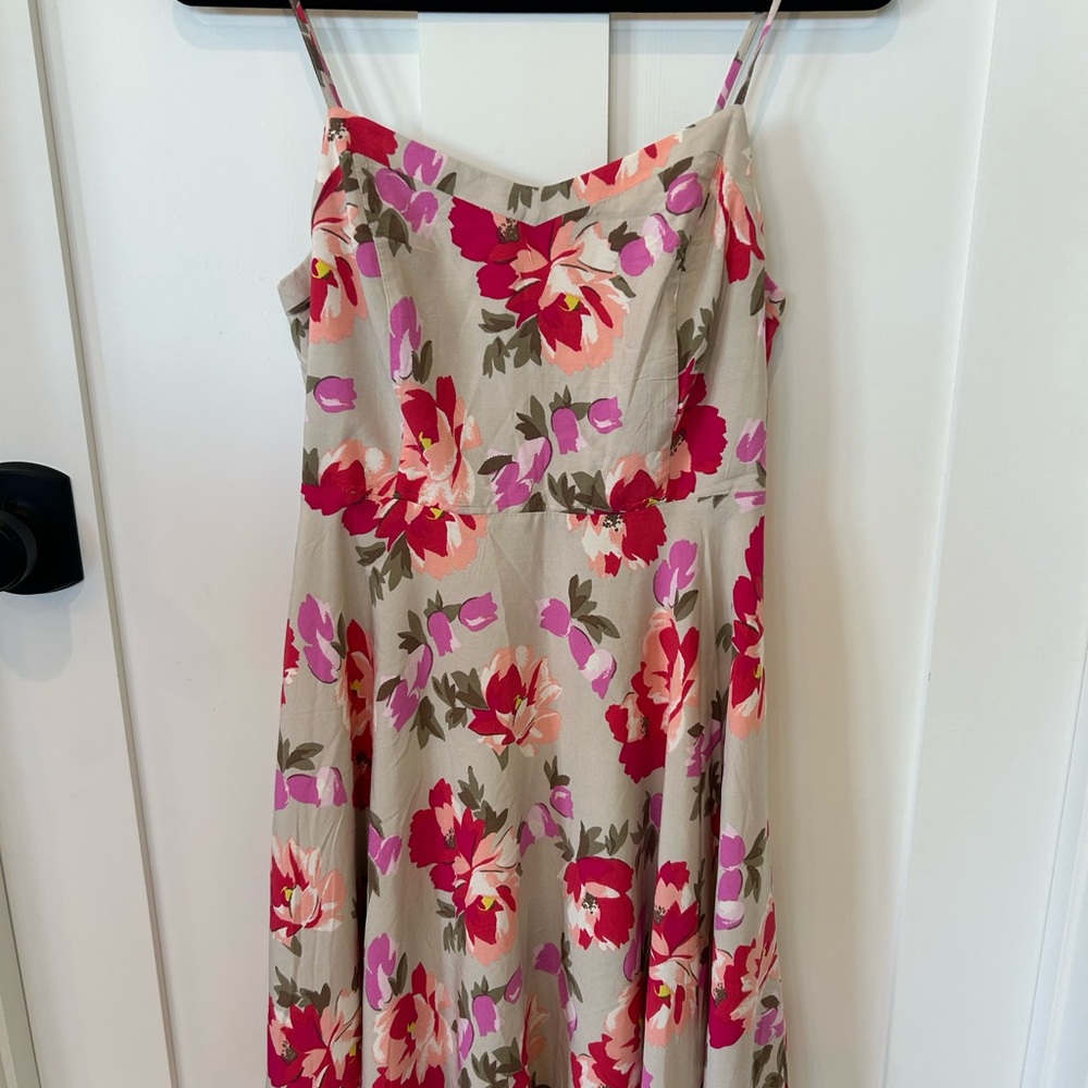 Old Navy Floral Midi Dress (Size Small)